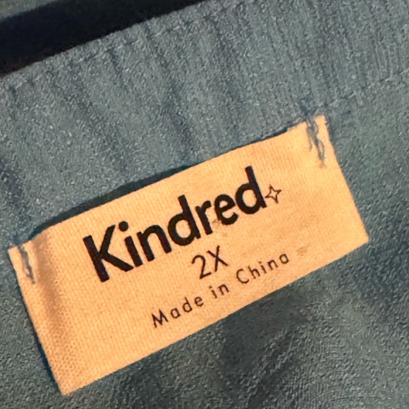 Kindred by Anthropology Embroidered Floral Front Button Shirt Plus Size - Picture 10 of 11